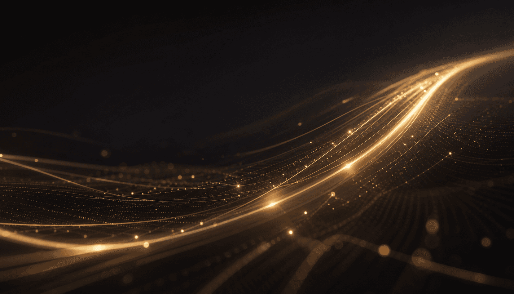 Elegant abstract golden motion background for marketing video storytelling